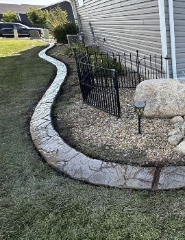 concrete curbing company Roanoke AL